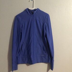 Purple Zip-Up Sweater (small)